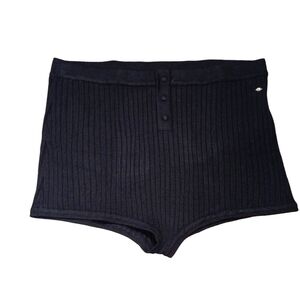 Sofia Vergara Intimates Contour Rib Shortie black Size 3X NWT Briefs Minimalist